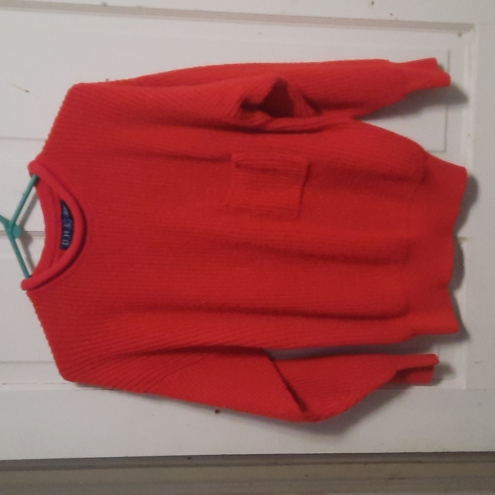 WOMEN'S KNITTED SWEATER WITH LONG SLEEVES. - Picture 1 of 4